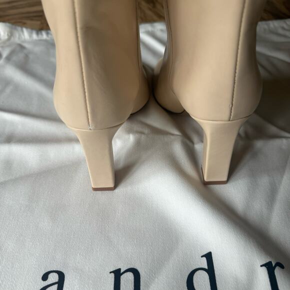 Sandro Paris Boots in Ecru - Picture 6 of 9